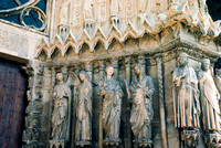 Cathédrale de Reims - Annonciation et visitation