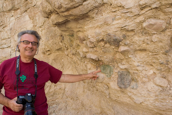 2007 Dépôts minéraux sur les murs du canyon - Minerals deposits on the canyon walls