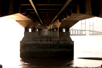 Under the Second Severn Crossing Bridge