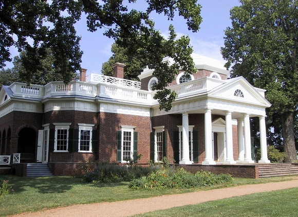 Jefferson began building Monticello when he was twenty-six years old.