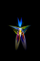Art au laser et pièces de verre --- Laser art with glass peices