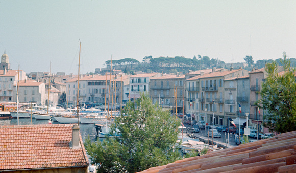 Saint-Tropez : vue du musée de l'Annonciade
