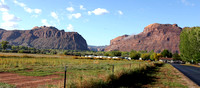 Notre camping à Portal, Moab (portal, la porte entre les montagnes) - Our camping at Portal, Moab (the portal between the mountains)
