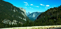 Arrivée à la vue classique de Yosemite à la sortie du tunnel --- Arriving at the classic view of Yosemite from the tunnel