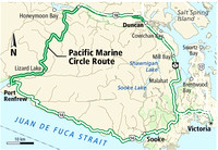 2021-03-18 Le grand tour dans la forêt pluviale sur le Pacific Marine Circle -- The grand tour in the Rain Forest on the Pacific Marine Circle