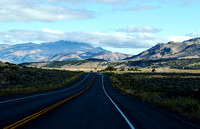 En route de Reno à Lassen --- On the road from reno to Lassen