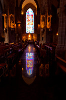La pierre angulaire a été posée en 1898 ---The cornerstone of the cathedral was laid in 1898