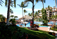 Vue de notre studio à Canto del Sol --- The view from our studio at Canto del Sol