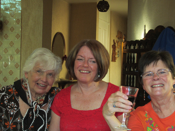 Jan, Jacquie and Louise