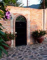 The entrance