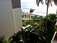 Vue du balcon de Sophie et Nick --- View from Sophie's and Nick's balcony